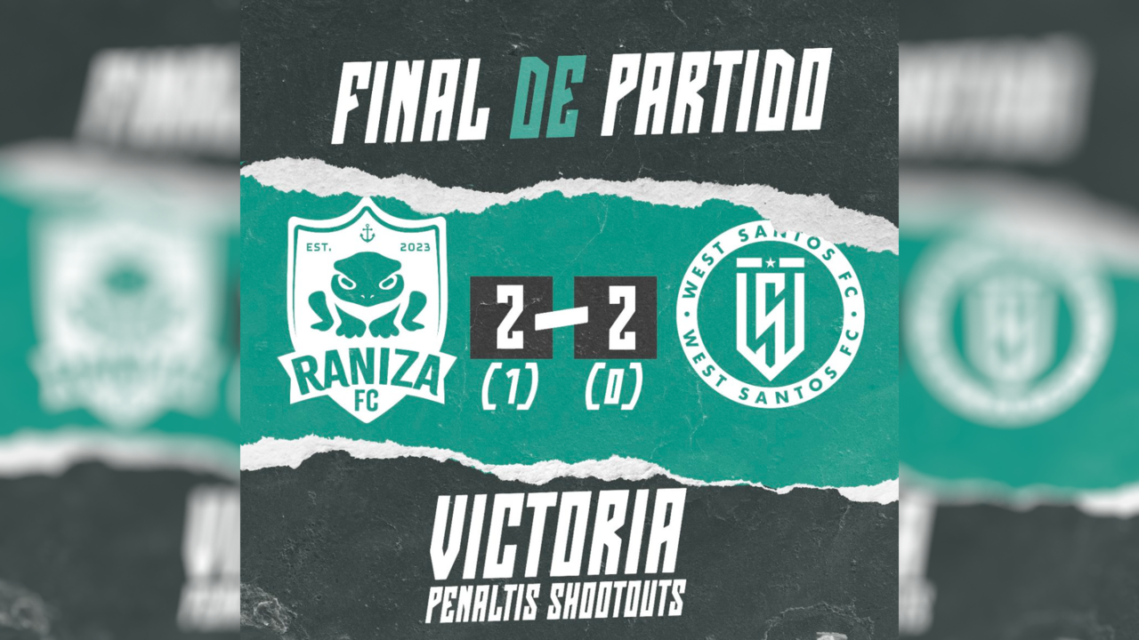 Remontada Épica: Raniza FC vence al West Santos FC en Jornada Inaugural