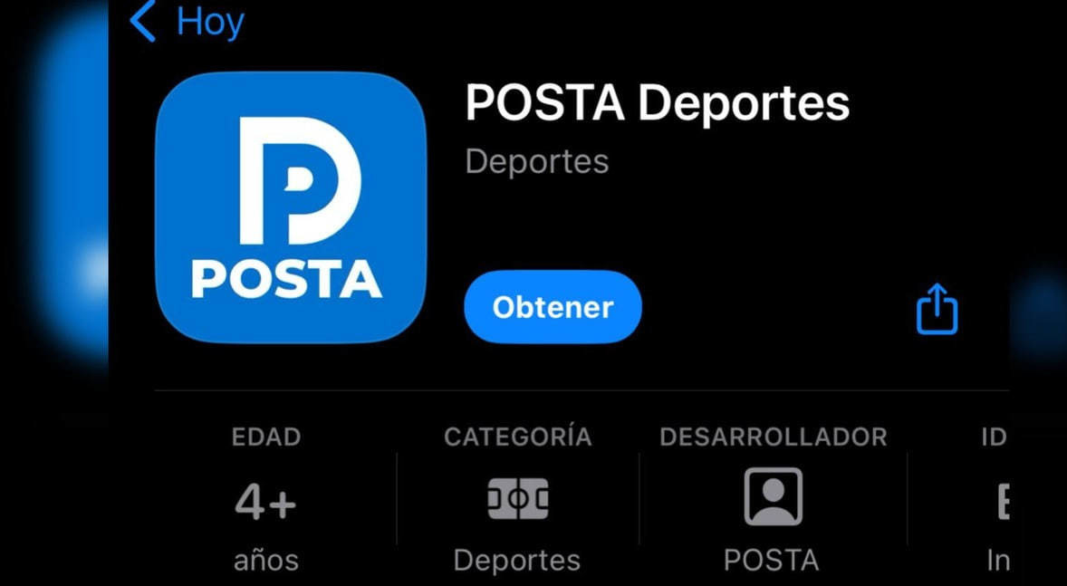 ¡Ya puedes descargar la app de POSTA Deportes! La mejor información a un clic