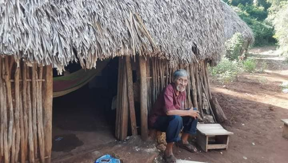 En 2022, el abuelito sobrevivió tres días en el monte sin comida ni agua Fotos: Karen Varguez