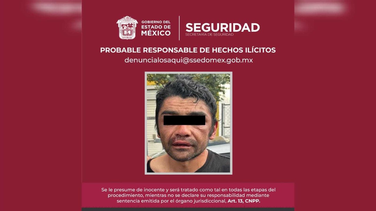 Detienen a sujeto que habría baleado a una mujer en calles de Toluca