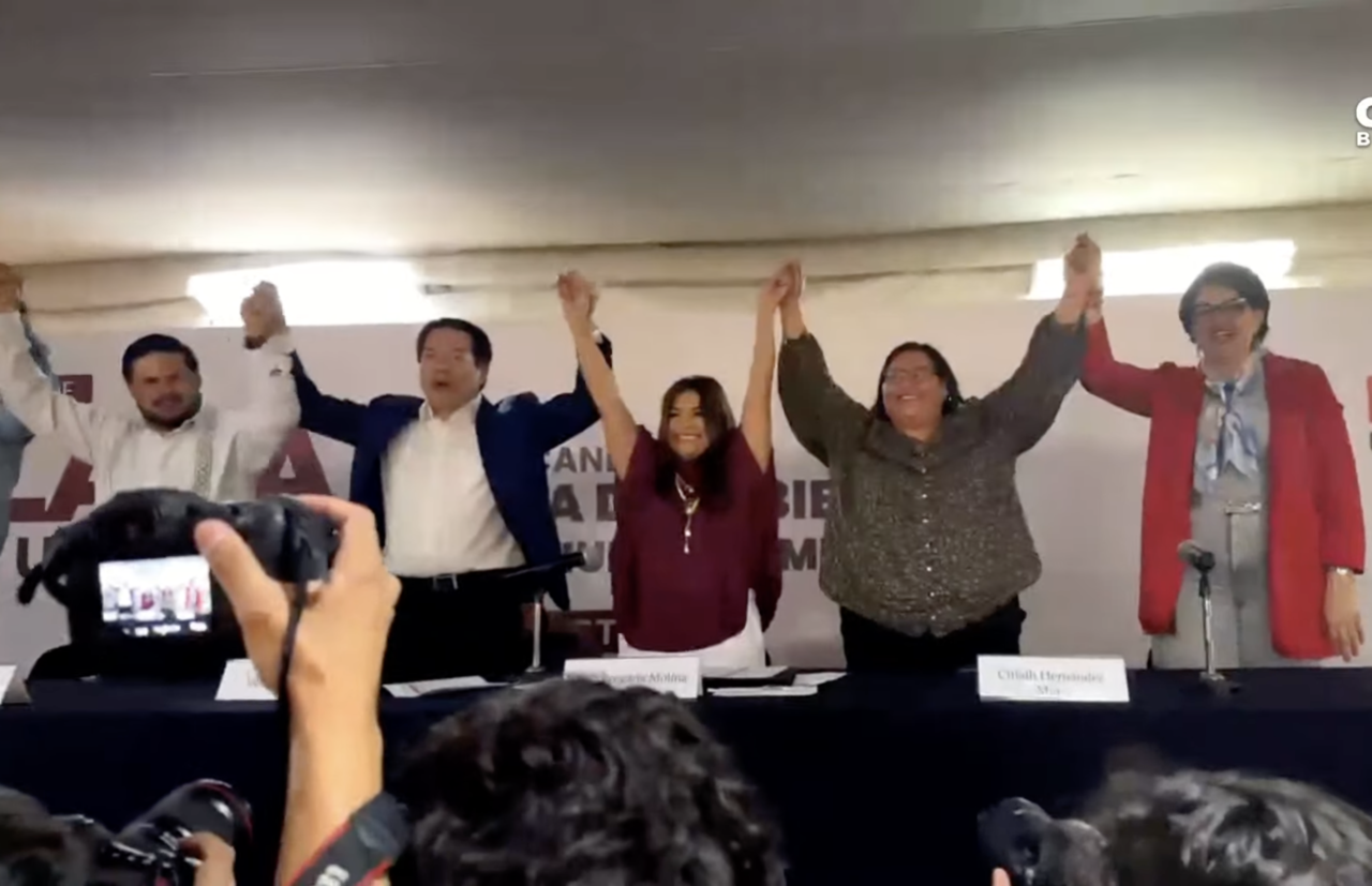 Clara Brugada oficialmente se registra como candidata a la Jefatura de Gobierno