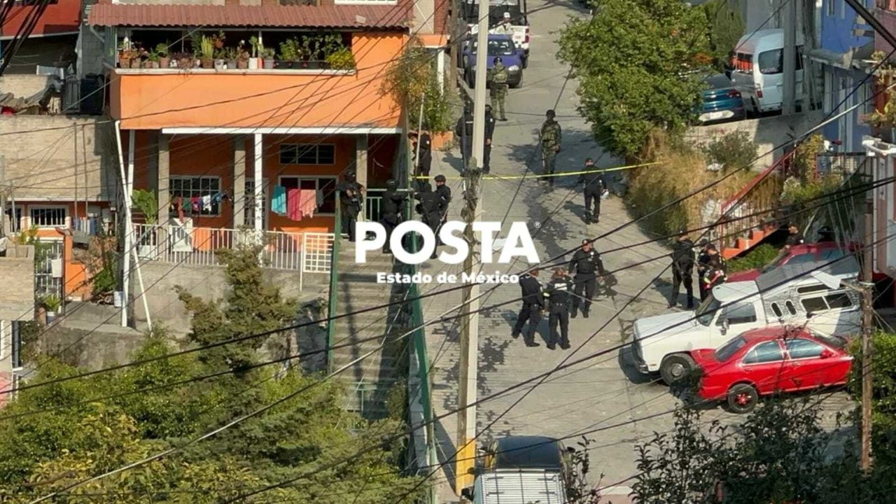 Muere policía de Naucalpan en balacera (VIDEO)