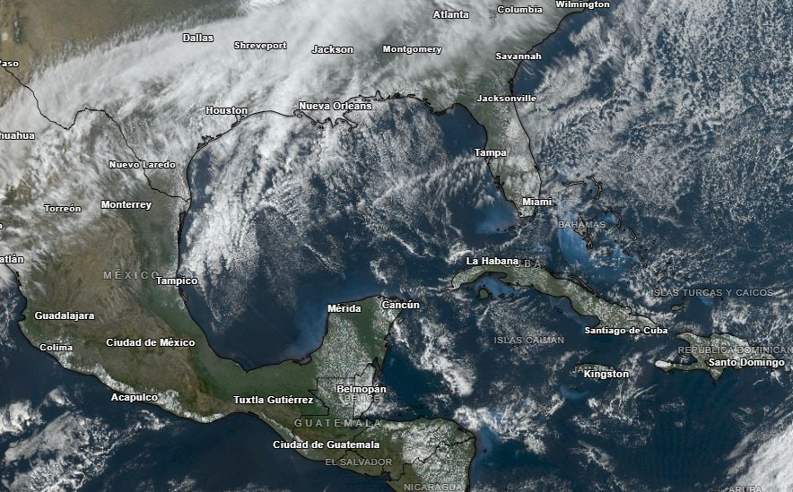 Para la jornada de este viernes las temperaturas se elevarán hasta generar un ambiente de bochorno y en algunas zonas habrá cielo nublado.- Foto de Meteorología Yucatán