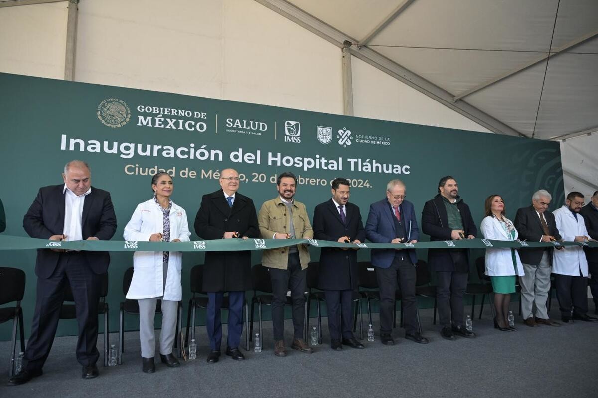 Martí Batres inaugura hospital en Tláhuac, 'Un impulso al oriente y sur de CDMX'