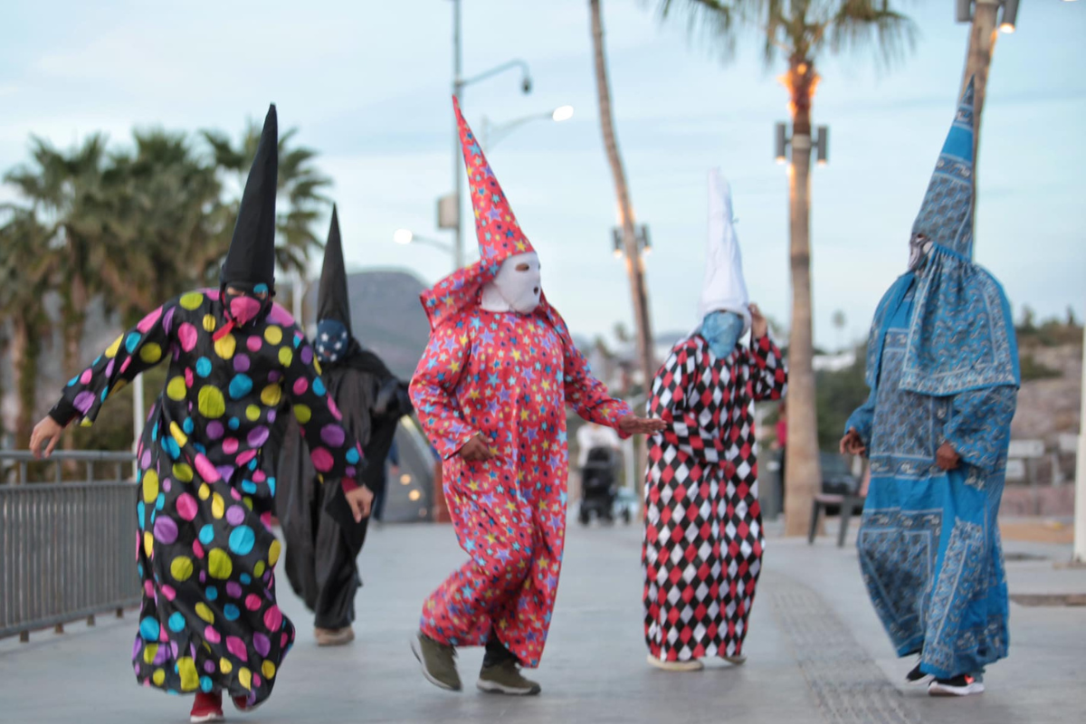 Mascaritas en el carnaval de La Paz. Foto: Facebook Carnaval La Paz