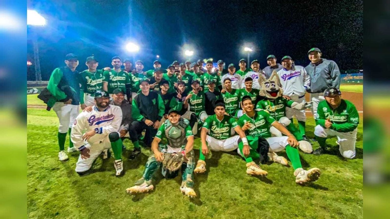 La Liga Mexicana de Beisbol, informó que los Generales de Durango, no participarán esta temporada. Foto: Facebook Generales.