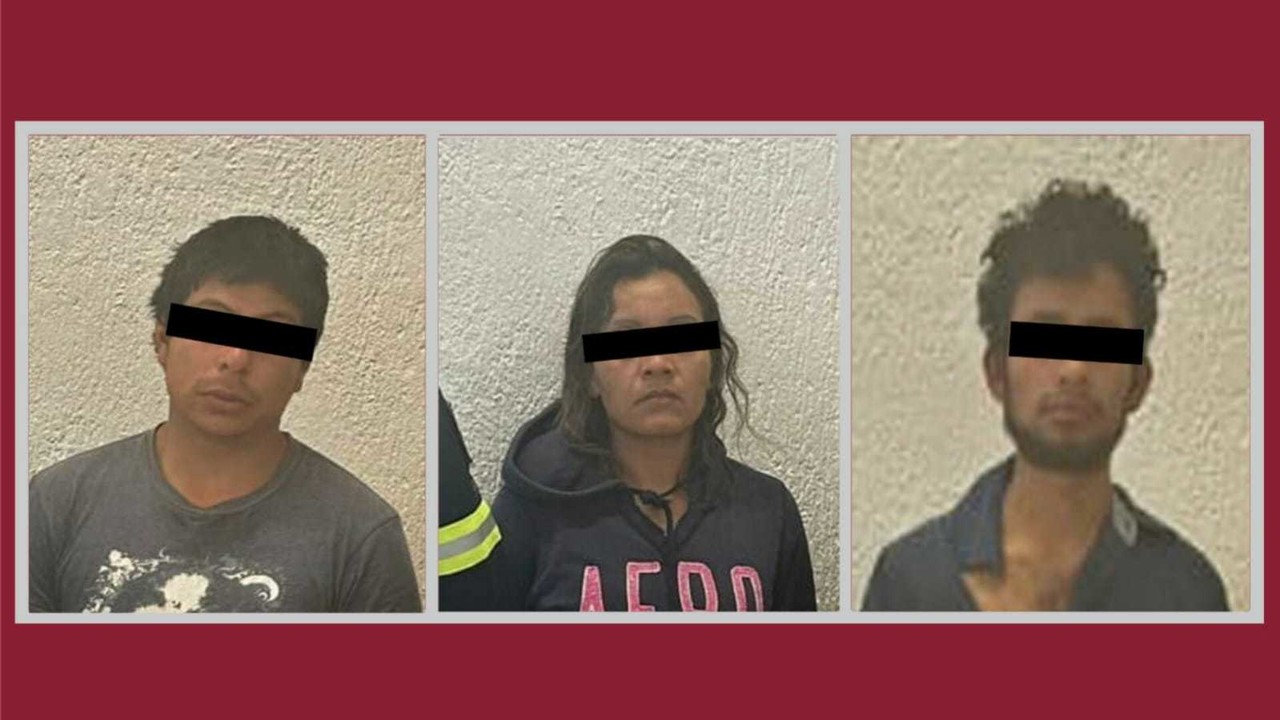 Detienen a tres presuntos vendedores de droga en Tenancingo
