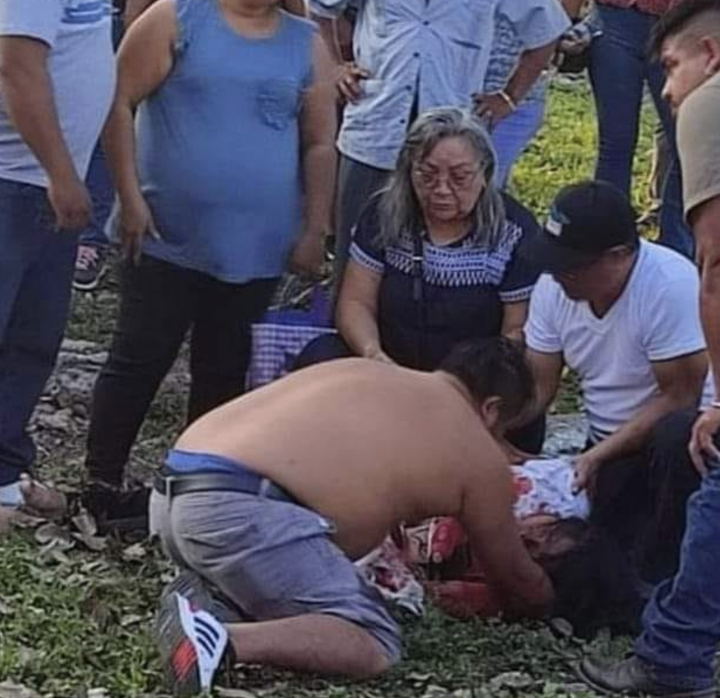 Mujer embarazada es herida por un caballo en Tunkás