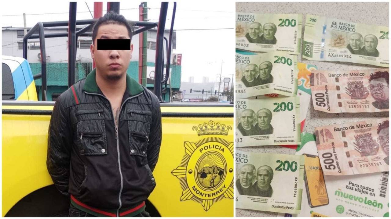 Detienen a hombre por pagar con billetes falsos en tienda de conveniencia