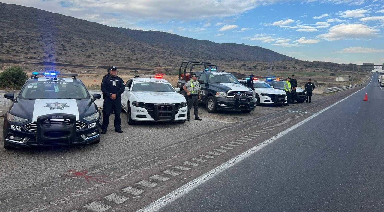 Despliegan operativo 'Blindaje Carretero' en Edoméx. Foto: @SS_Edomex