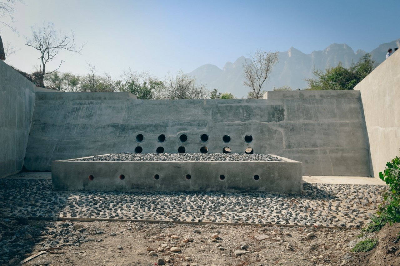 Los cuatro Sistemas de Amortiguamiento Pluvial (SAP) entregados beneficiarán a miles de personas. Foto: Gobierno de Monterrey
