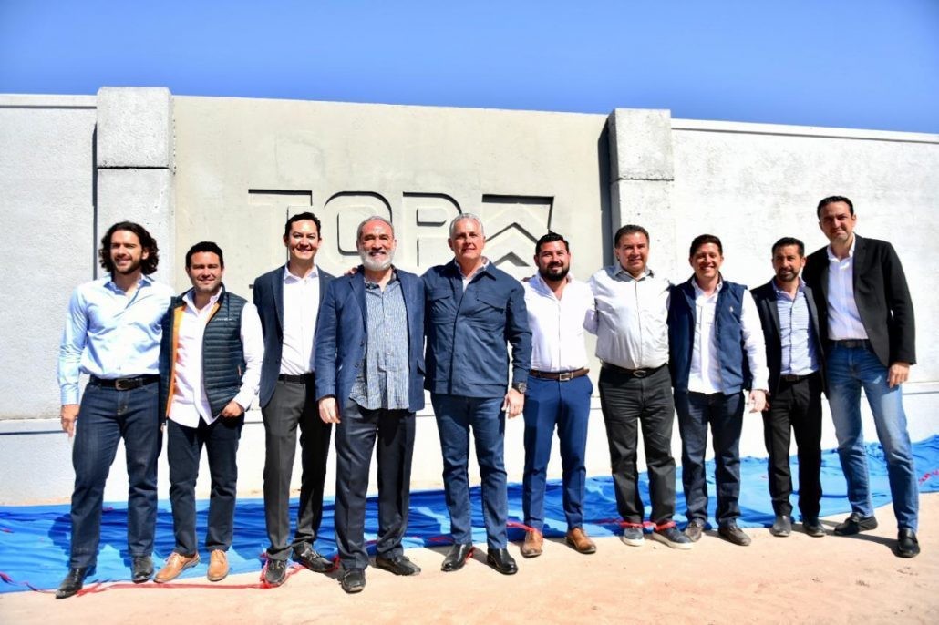 Colocan primera piedra de Top Park Laguna, proyecto industrial en Torreón