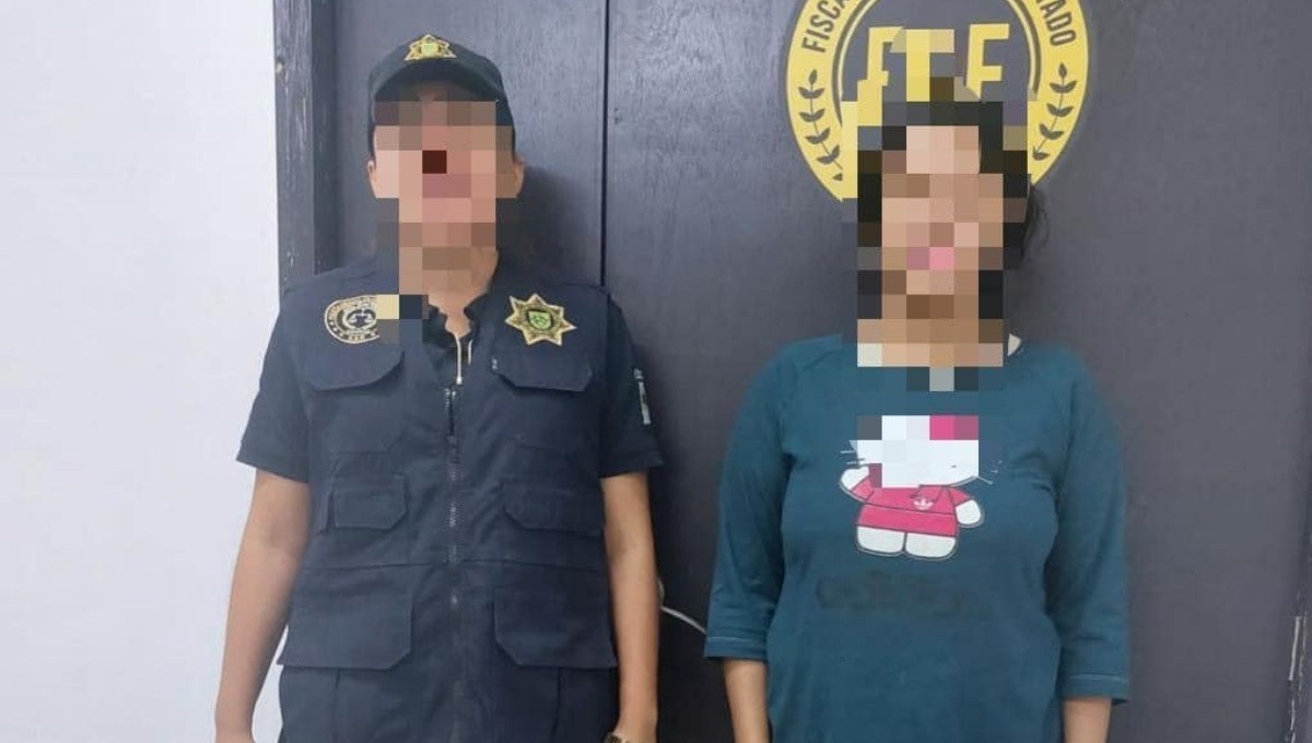 La mujer fue localizada en Tabasco mientras viajaba con su exnovio Fotos: FGE