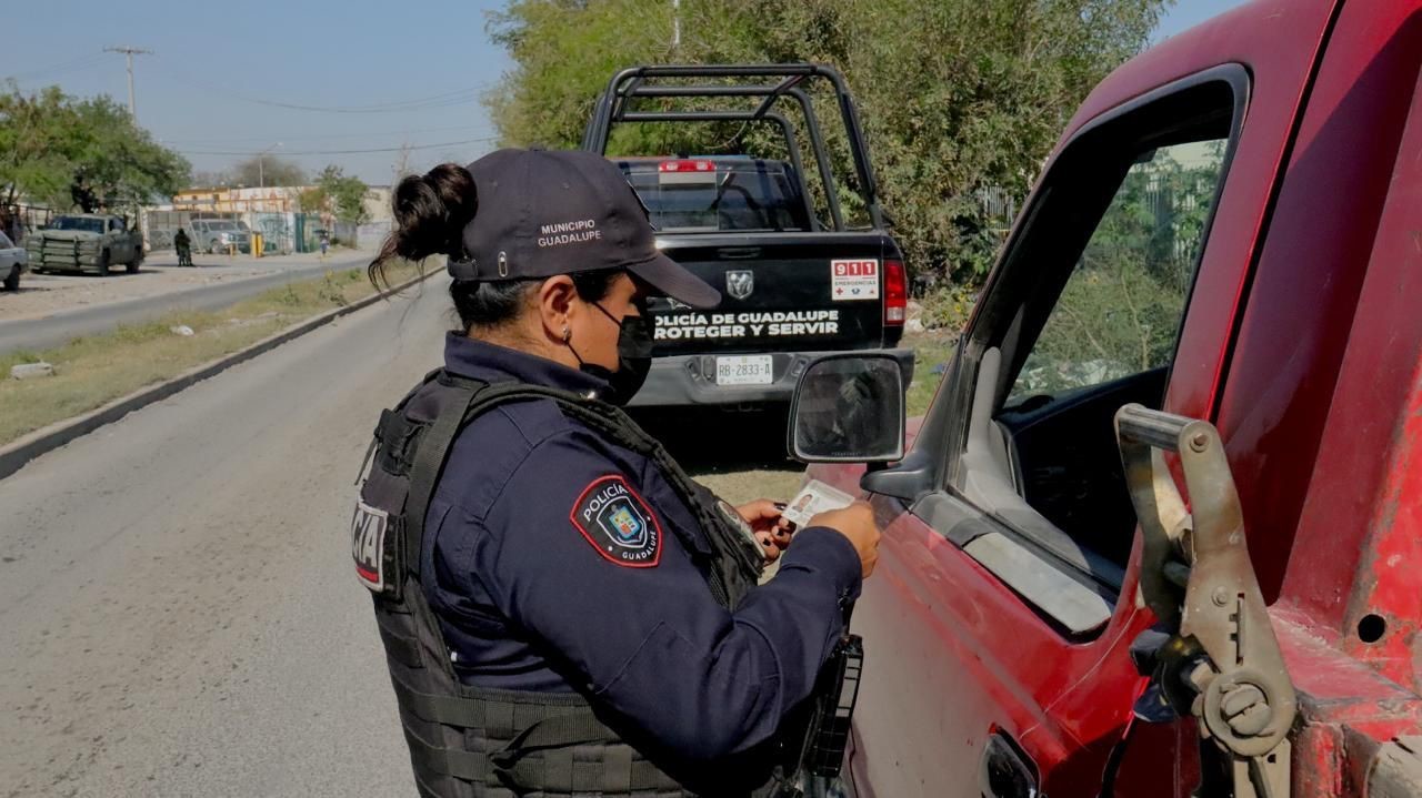 Policía de Guadalupe desarticula 308 bandas criminales en zona metropolitana