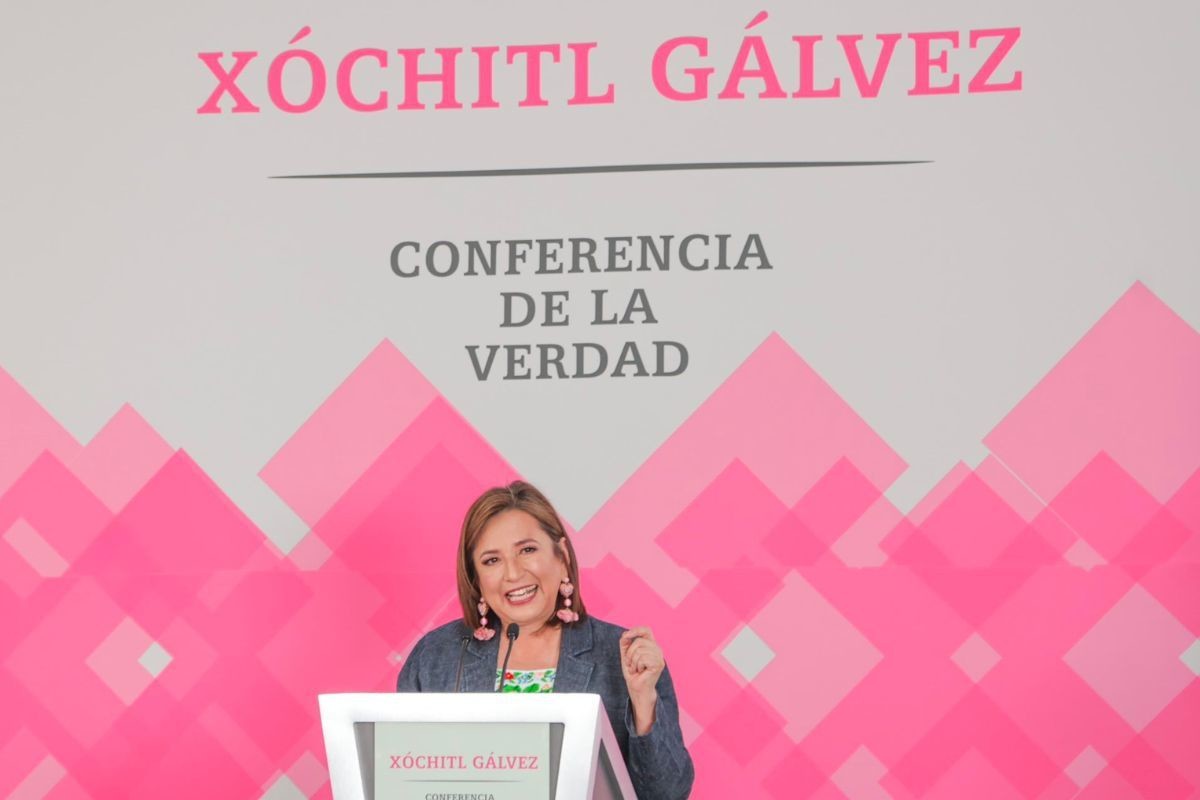 López Obrador dejara al país en un “desmadre” afirmo Xóchitl Gálvez