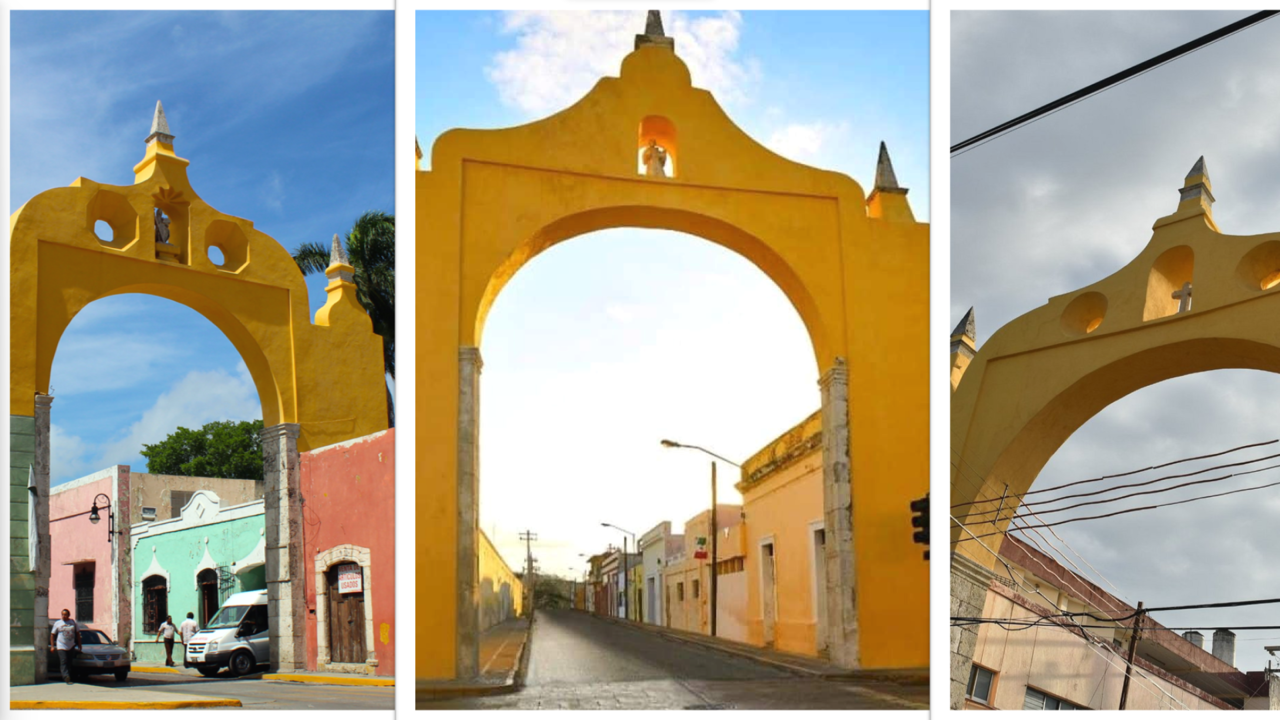 ¿Por qué hay arcos en la ciudad de Mérida, Yucatán?