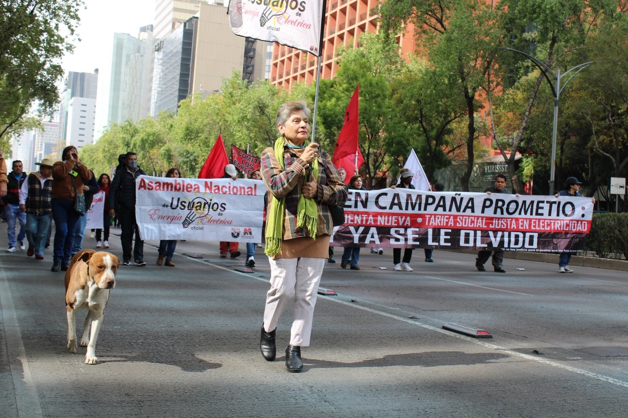 ¡Toma nota! Marchas y concentraciones programadas para hoy en la CDMX. Foto: @ANUEE_MX ·