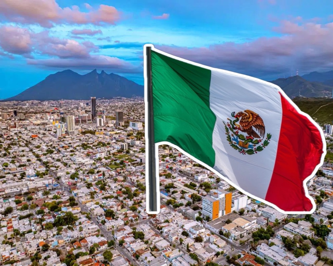 La Bandera mexicana, además de ser un símbolo patrio y representar el espíritu de unidad, valor y patriotismo, es un elemento unificador; es una expresión auténtica de nuestros orígenes. Foto: Especial