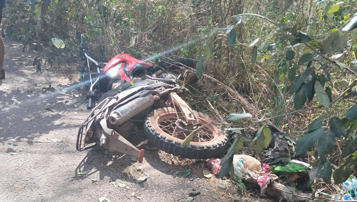 Accidente en Muna: Motociclista resulta herido al derrapar por culpa de un perro