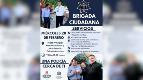 Seguridad Pública lleva Brigada Ciudadana a colonia Abastos en Torreón