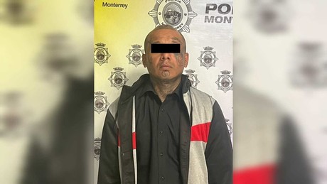 Policía de Monterrey captura a un hombre por intento de feminicidio y violencia