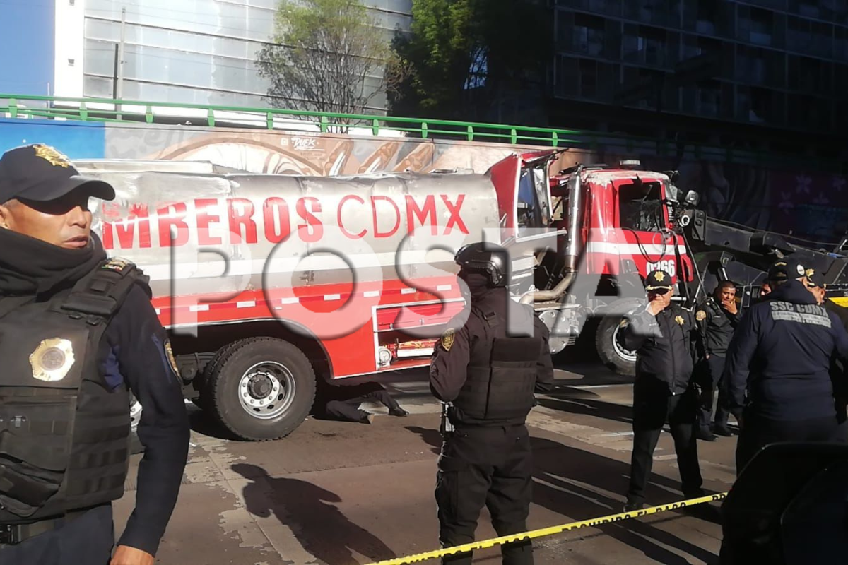 Camión Cisterna De Bomberos Termina Volcado En Circuito Interior ...