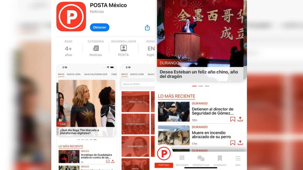 Mantente informado con la nueva app de POSTA México