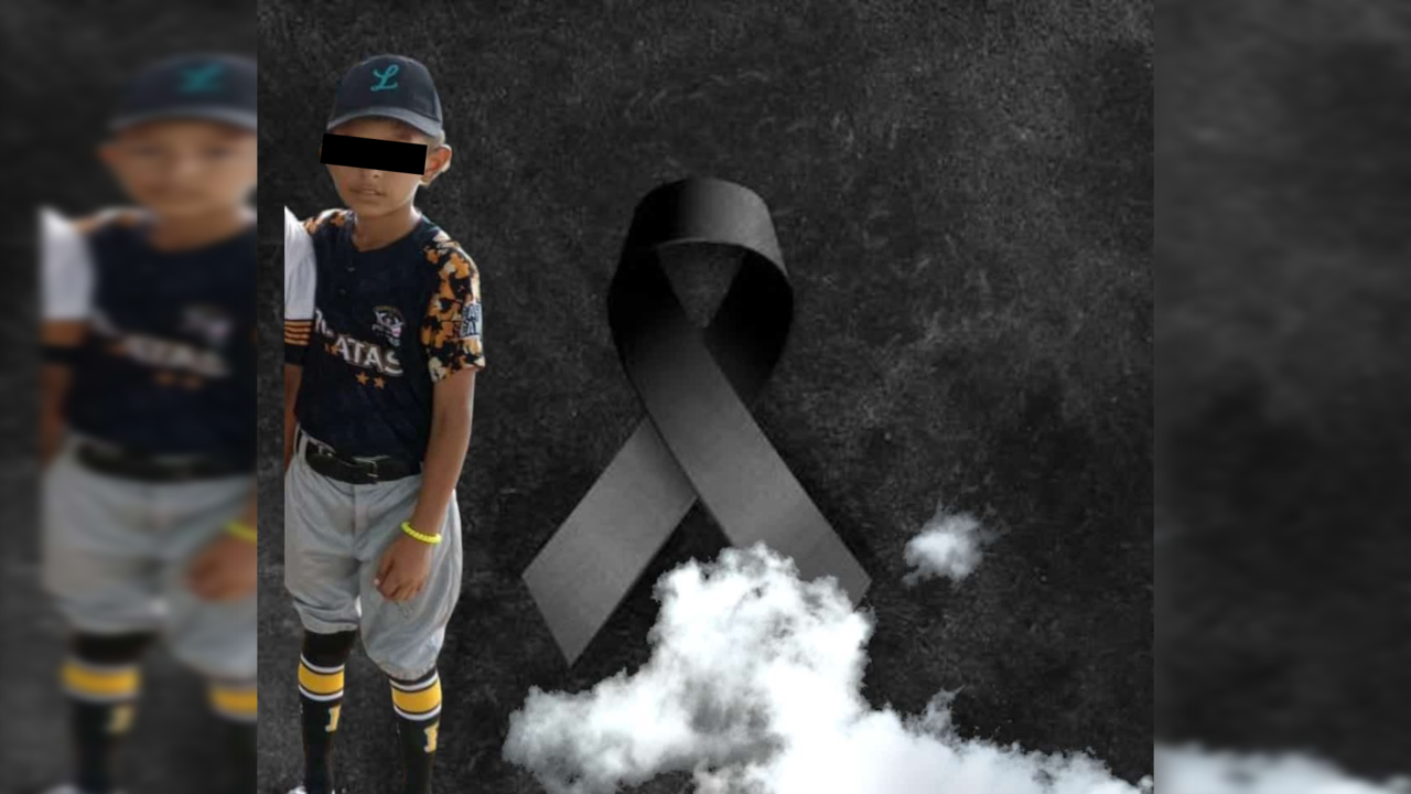 Luto en la comunidad Sucilá, Yucatán, por fallecimiento de pequeño beisbolista