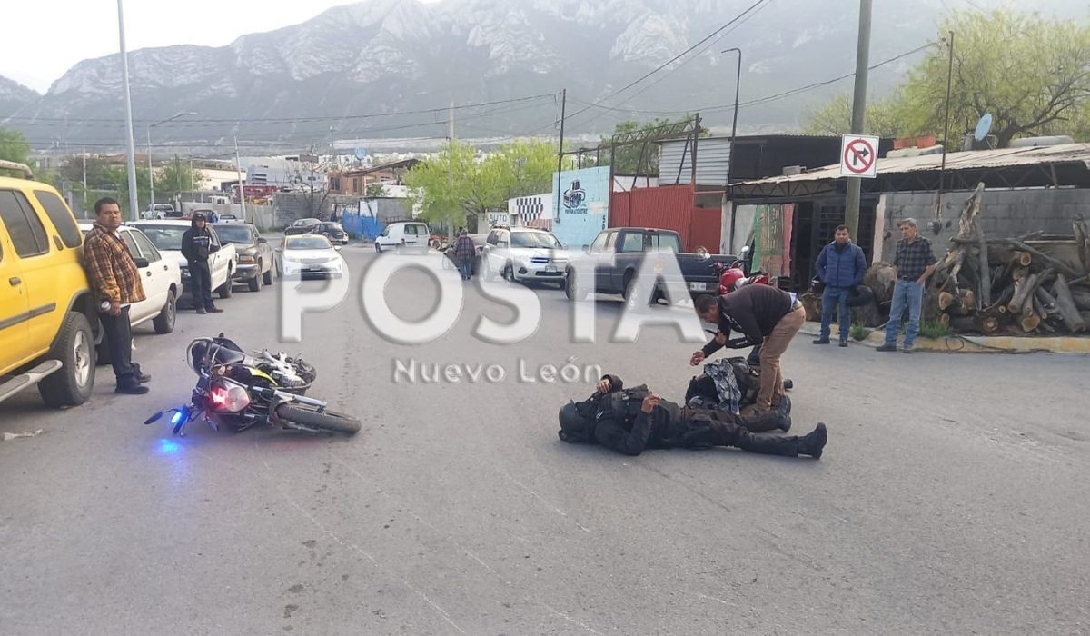 Los policías heridos fueron trasladados a un hospital de la localidad Foto: Raymundo Elizalde