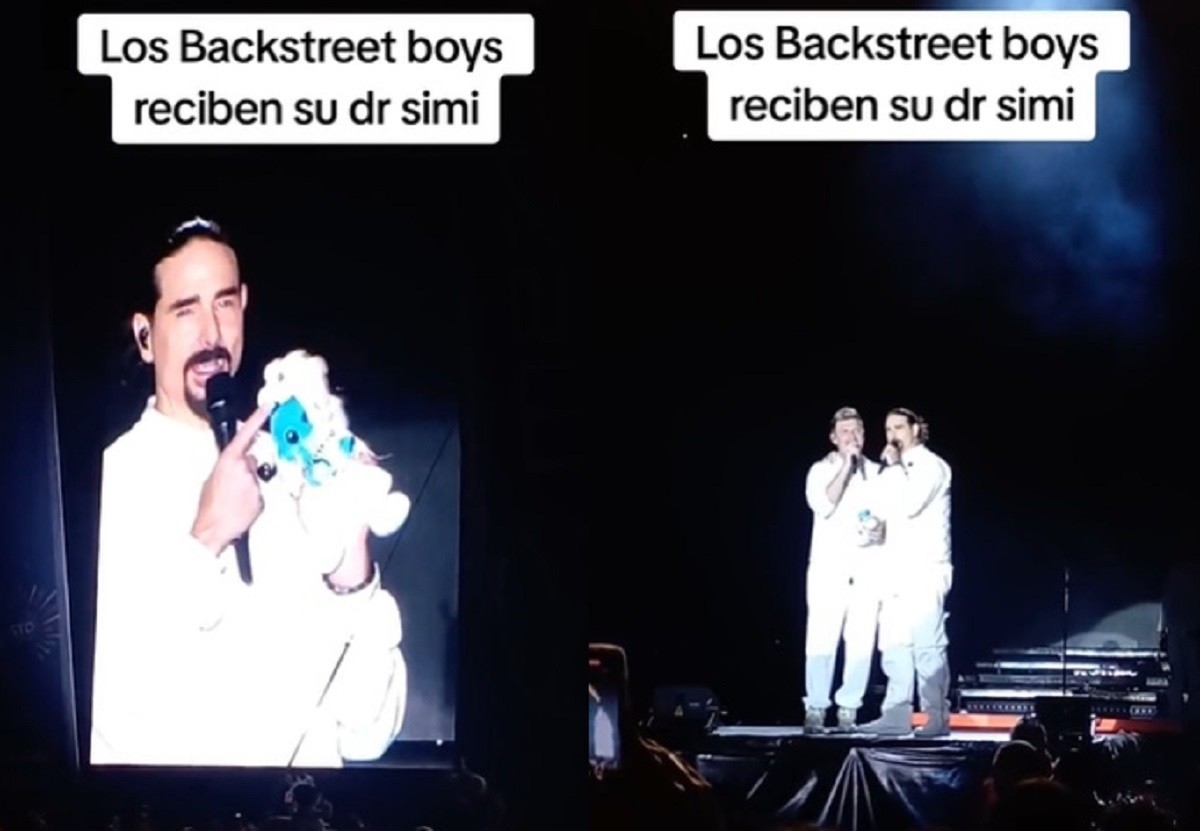 Lanzan muñeco de Dr. Simi a Backstreet Boys en Feria de León ¿Quién se lo quedó?