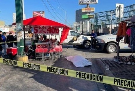 Muere hombre tras almorzar en taquería en Monterrey