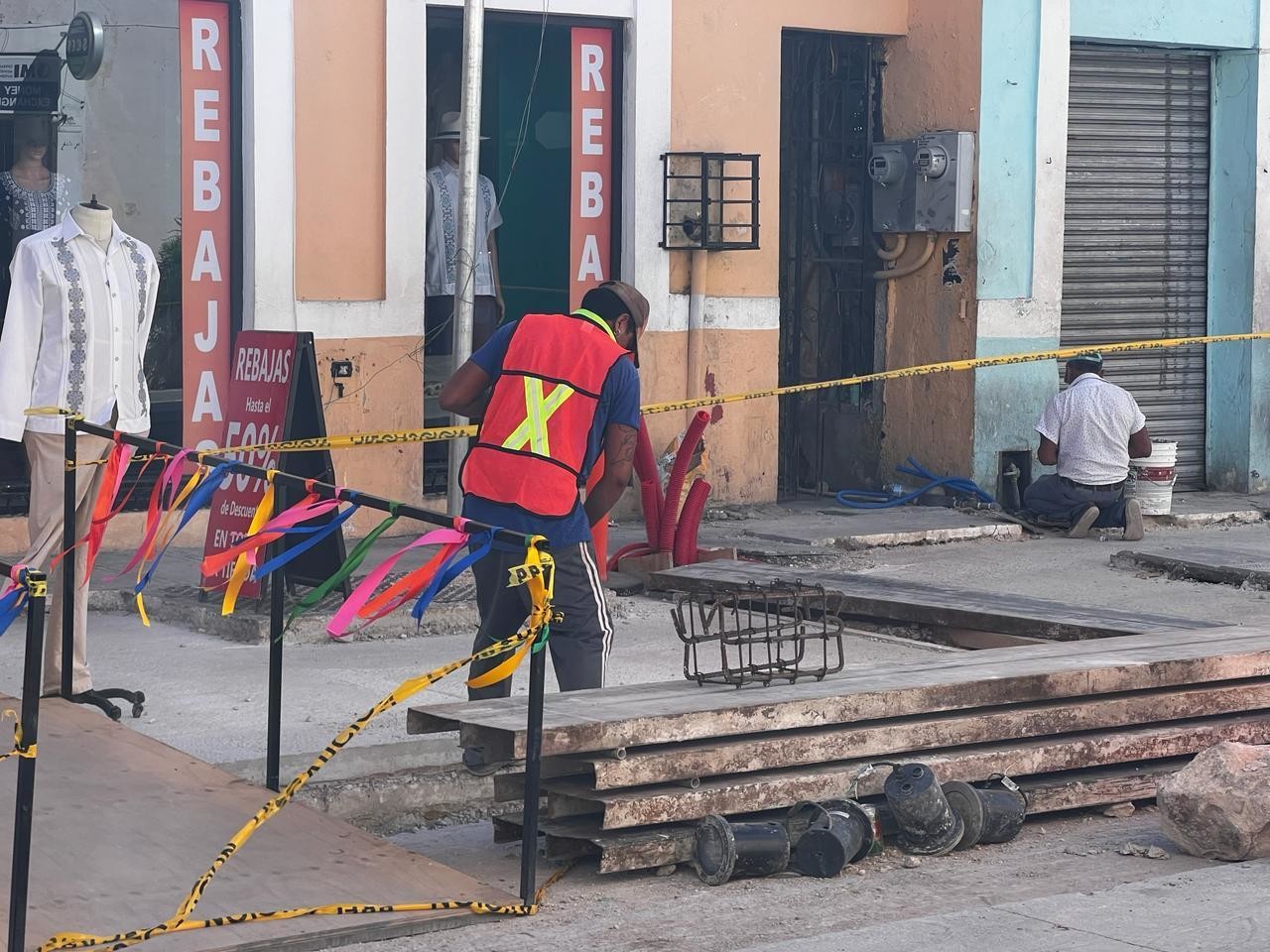 Albañiles de Yucatán exigen beneficios laborales por su trabajo