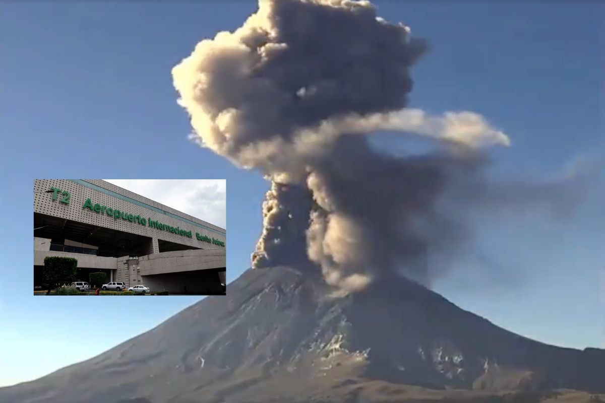 Alertan por retrasos en AICM ante caída de ceniza: Esto debes hacer Foto: Gobierno de México