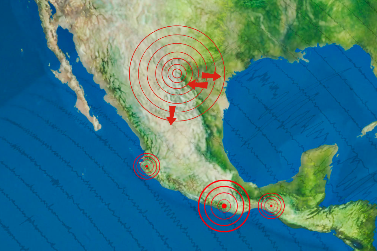¡El pan de cada día!, las últimas horas de sismos en varios estados de México