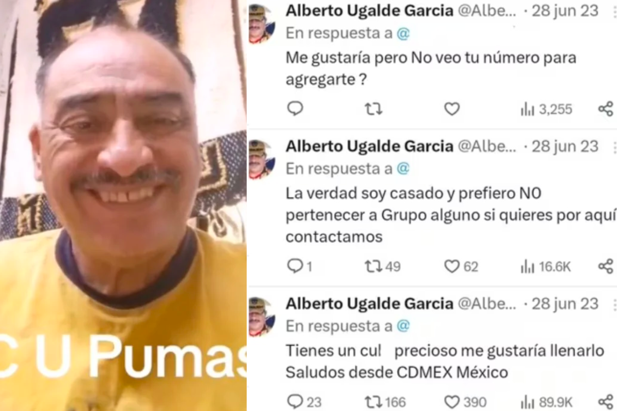 ¡“CU CU Pumas”!, explotan contra Don Beto por comentarios inapropiados en redes. Foto: Captura de pantalla