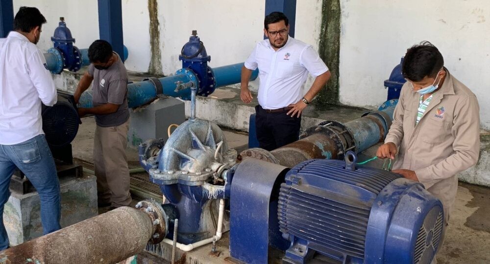 La Japay reportó este jueves la falta de agua y baja presión en algunas zonas de Mérida ante un fallo en una de sus plantas.- Foto de Yucatán a la Mano