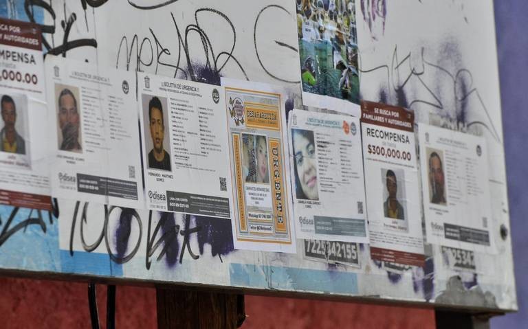 En el Estado de México hay casi 12 mil personas desaparecidas. Foto: Luis Camacho