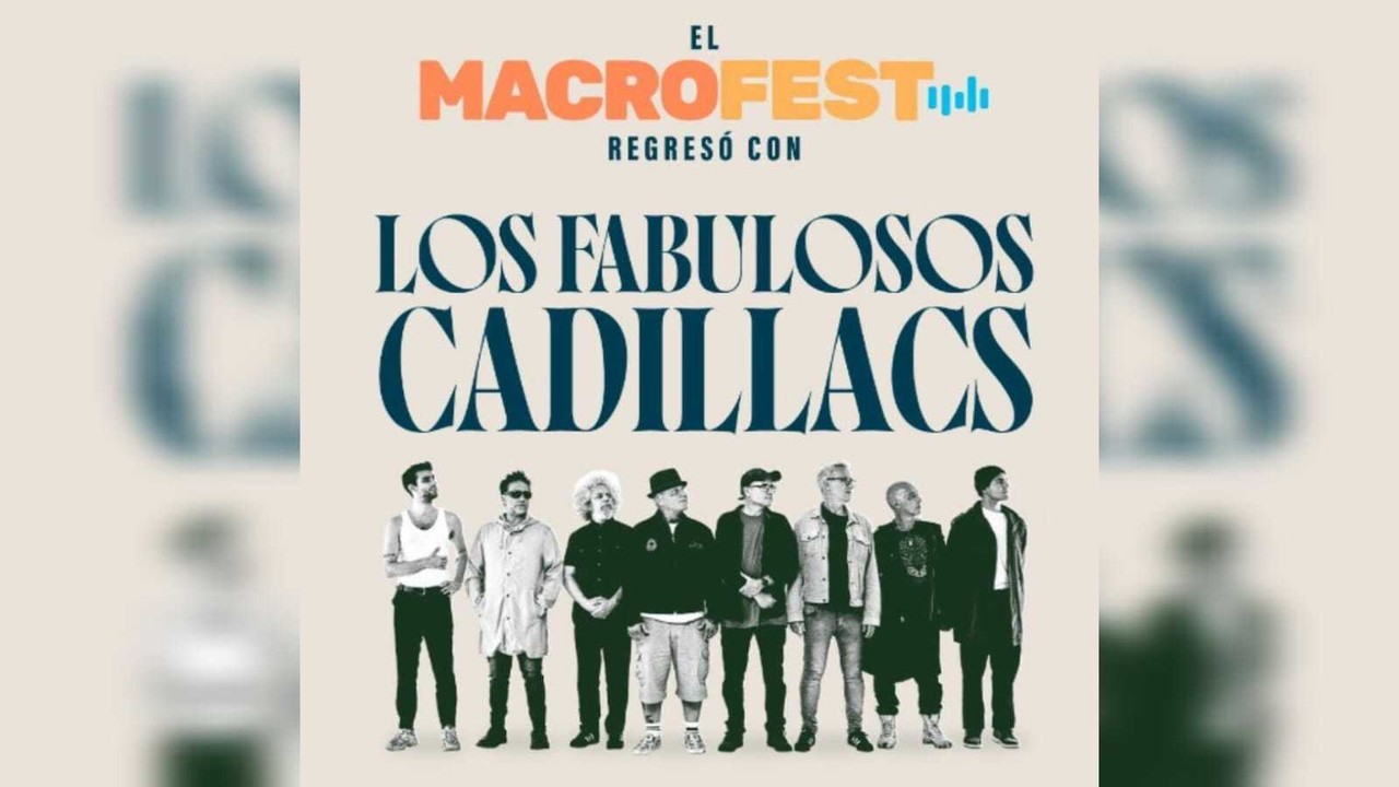 Anuncia Gobierno de Nuevo León a Los Fabulosos Cadillacs en el MacroFest