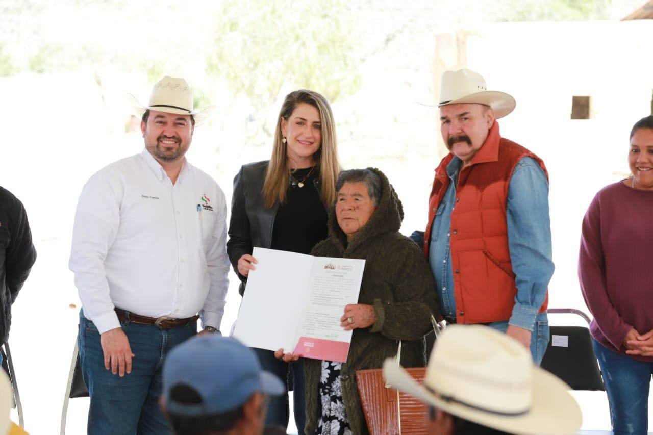 La jornada se llevó a cabo en el ejido Presa de los Muchachos. (Fotografía: Gobierno de Saltillo)