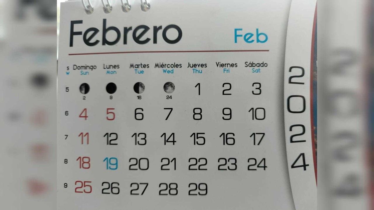 Febrero largo, este 2024 es año bisiesto y se incluye un día al calendario