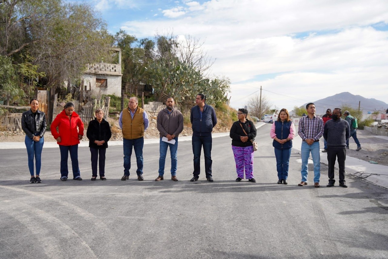 Inauguran obras de infraestructura en Cañadas del Mirador en Ramos Arizpe
