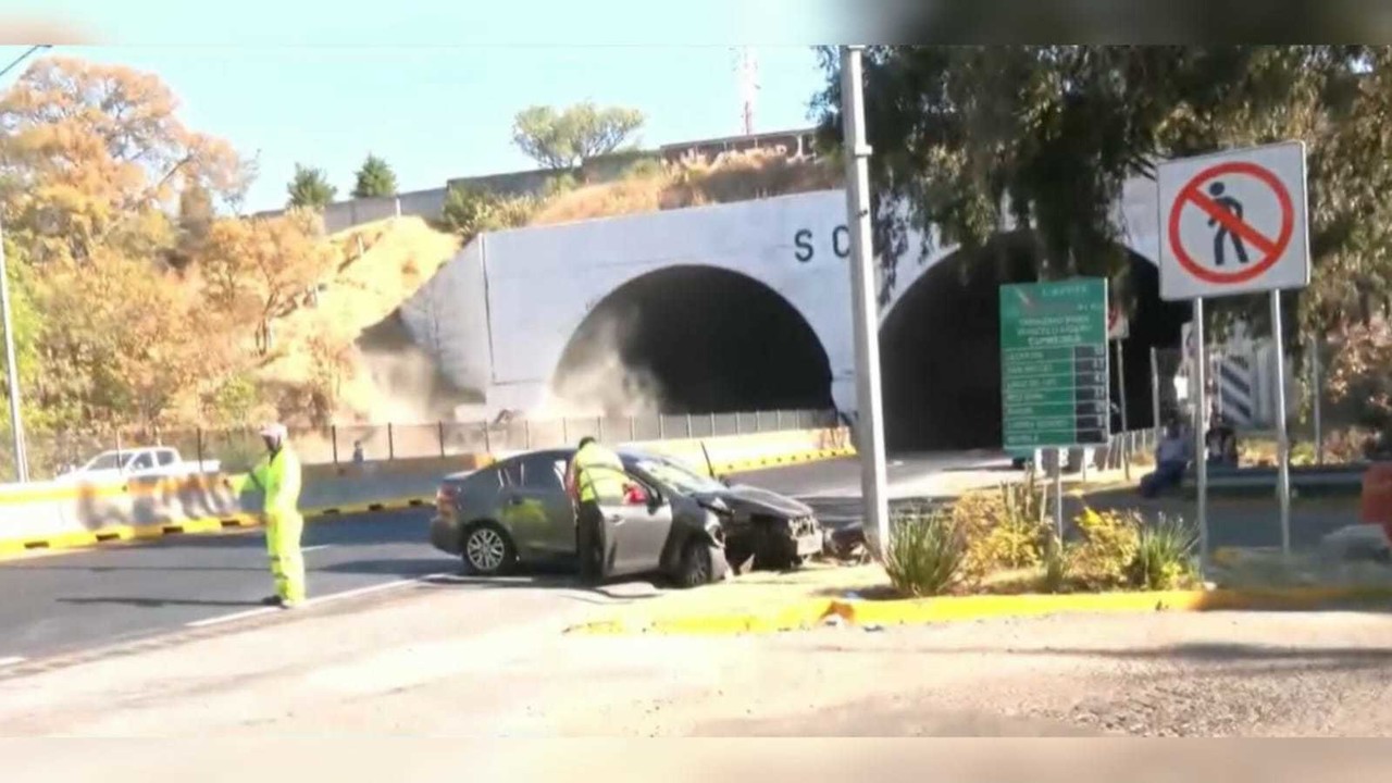 Automovilista atropella a cinco personas en la Chamapa-Lechería (VIDEO)