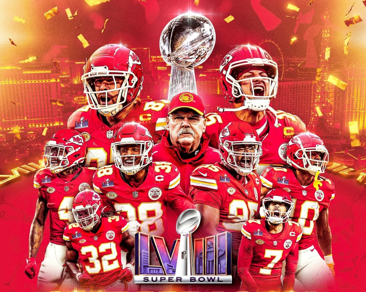 Triunfo histórico de los Chiefs en el Super Bowl LVIII ante San Francisco. Foto: @Chiefs