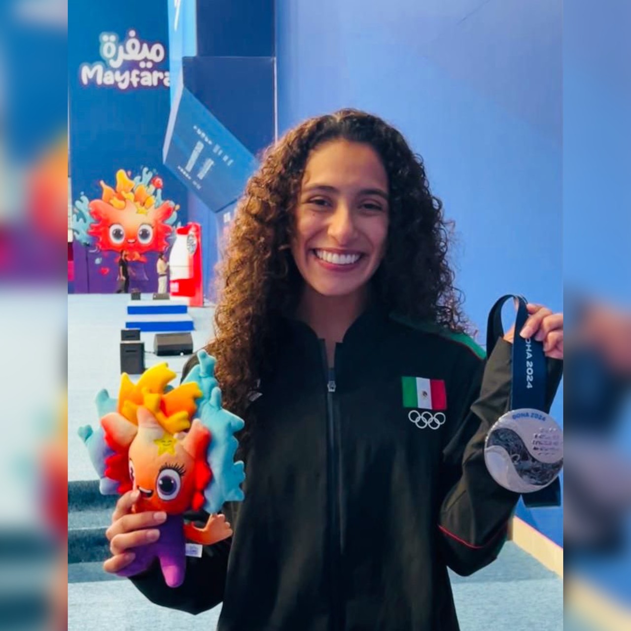 Sudcaliforniana Gabriela Agúndez, gana plata en Mundiales de Natación