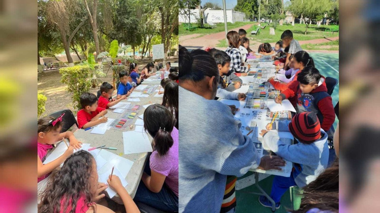 El programa 'Arte en el Parque', volverá a Gómez Palacio, para reanudar las actividades artísticas y culturales para niños y jóvenes totalmente gratis. Foto: Facebook/ @Ayuntamiento de Gómez Palacio.
