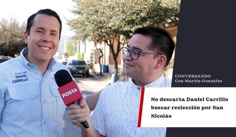 No descarta Daniel Carrillo buscar reelección por San Nicolás