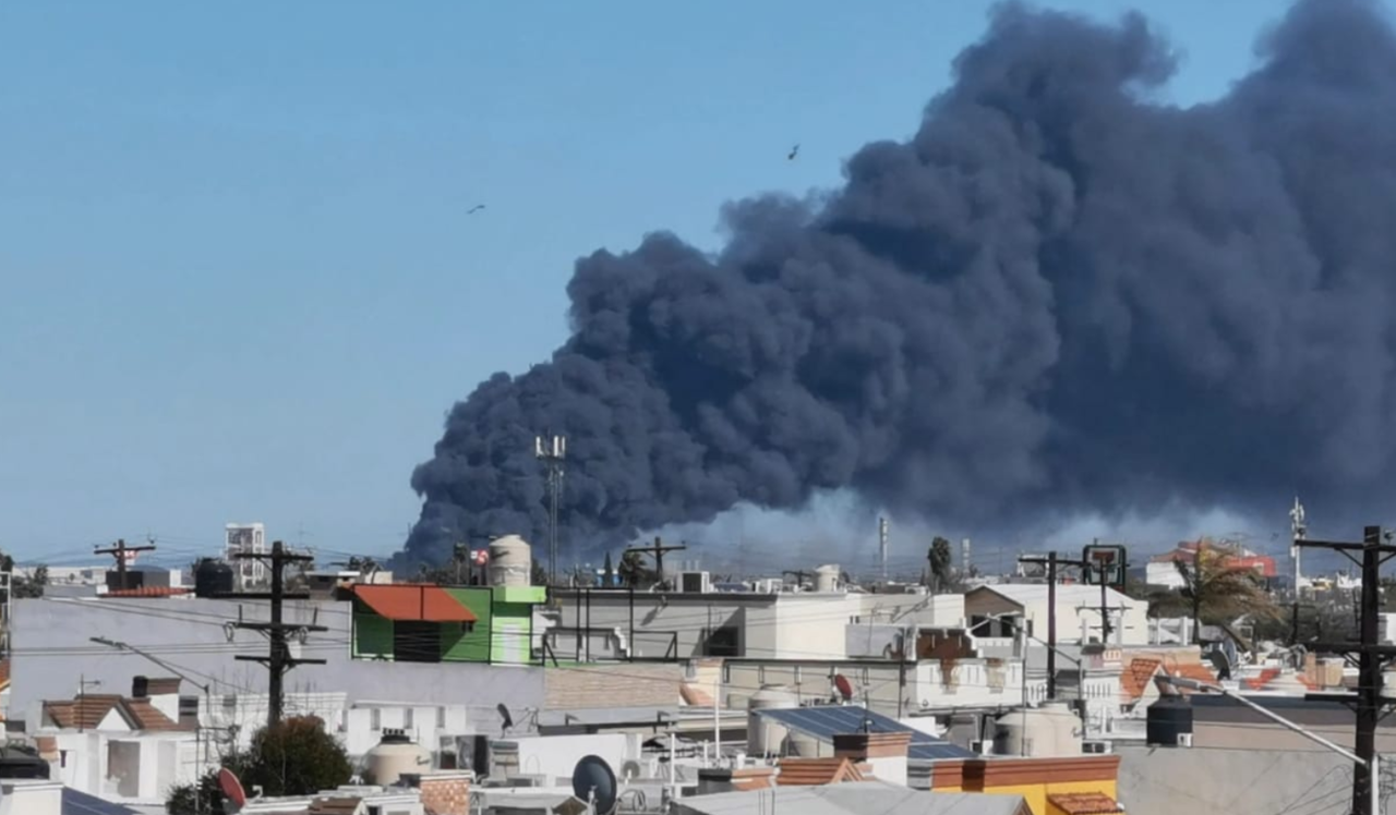 Alcanza a Tamaulipas humo de incendio de Nuevo León