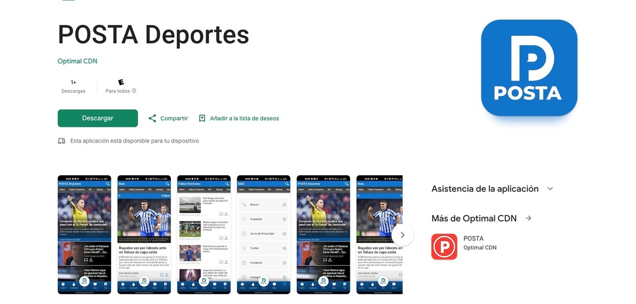 POSTA Deportes, la app con la mejor información deportiva