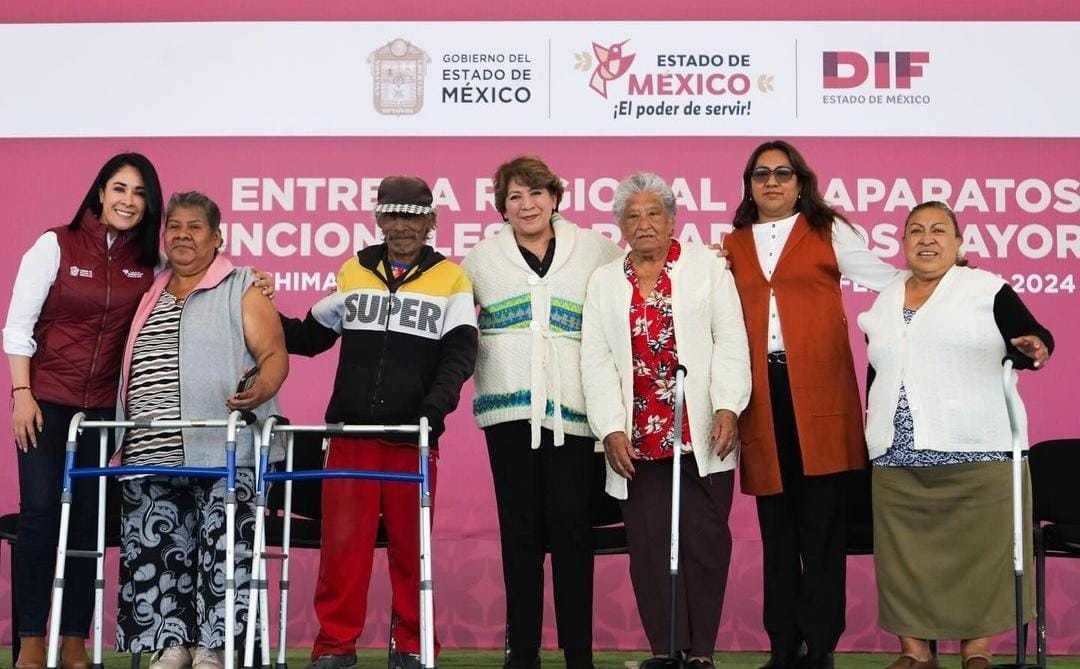 Delfina Gómez impulsa la inclusión de adultos mayores