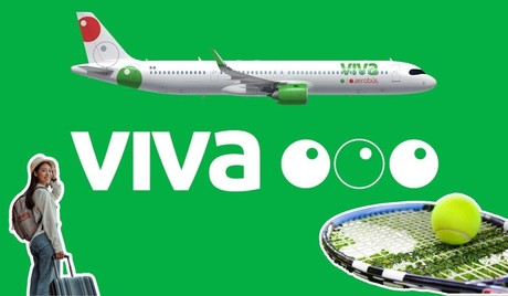 Viva Aerobus reactiva rutas para Abierto Mexicano de Tenis y Tianguis Turístico